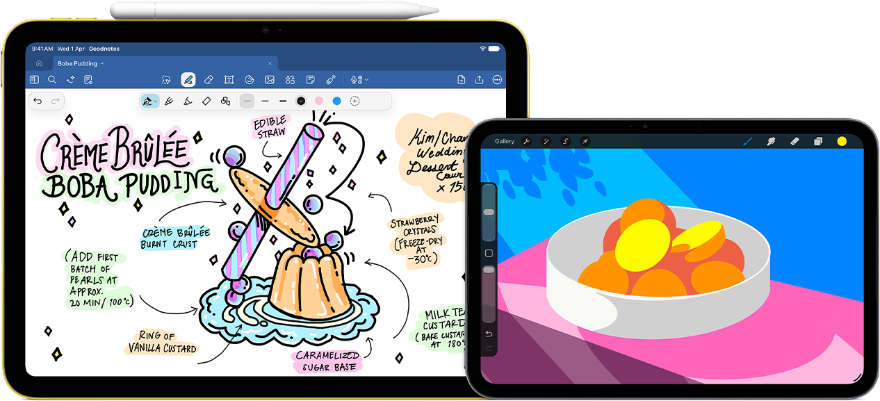 iPads and Apple Pencil (USB-C)