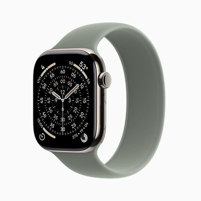 Gros plan d’une Apple Watch Series 11.
