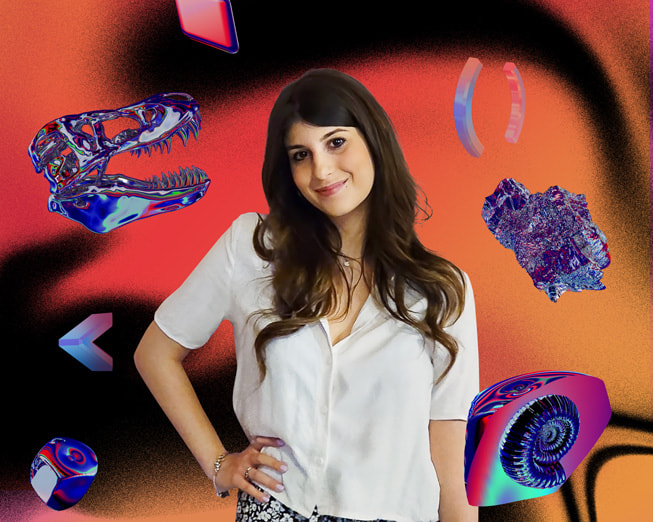 Vinder af Swift Student Challenge, Marta Michelle Caliendo, vises.