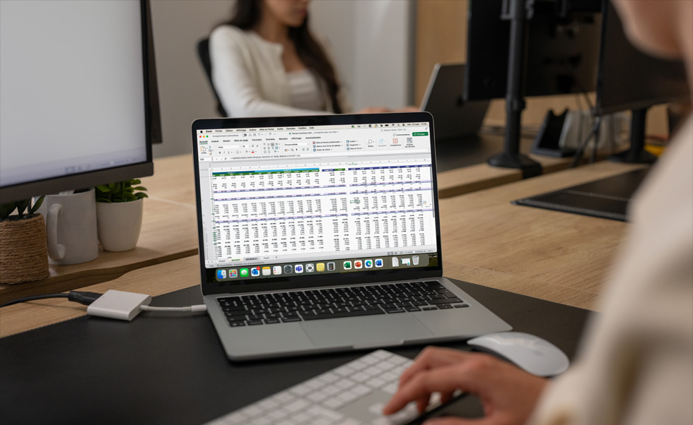 Økonomiavdelingen bruker Excel på Mac til regnskap og budsjettering